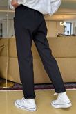 Made in Italy Luxury Smooth Magic Trouser Black *